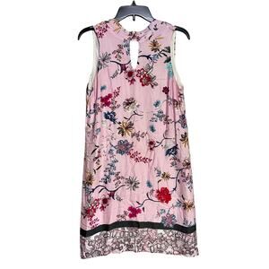 Floral Shift Dress Sleeveless Silk Blend Ana Alcazar